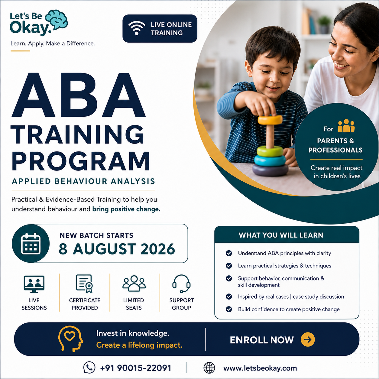 Applied Behaviour Analysis (ABA) Training Program