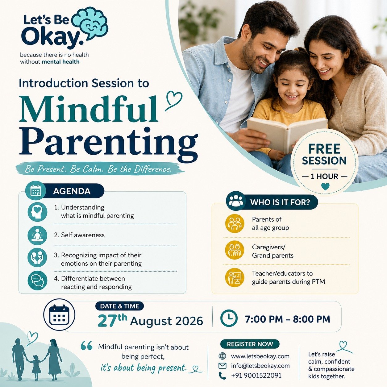 Mindful Parenting Free Live Introduction Session