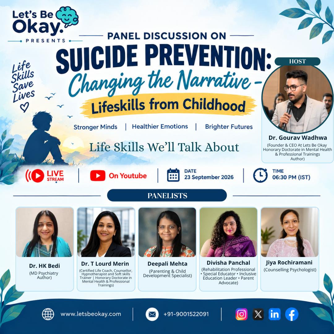 Suicide Prevention Changing the Narrative – Lifeskills from Childhood